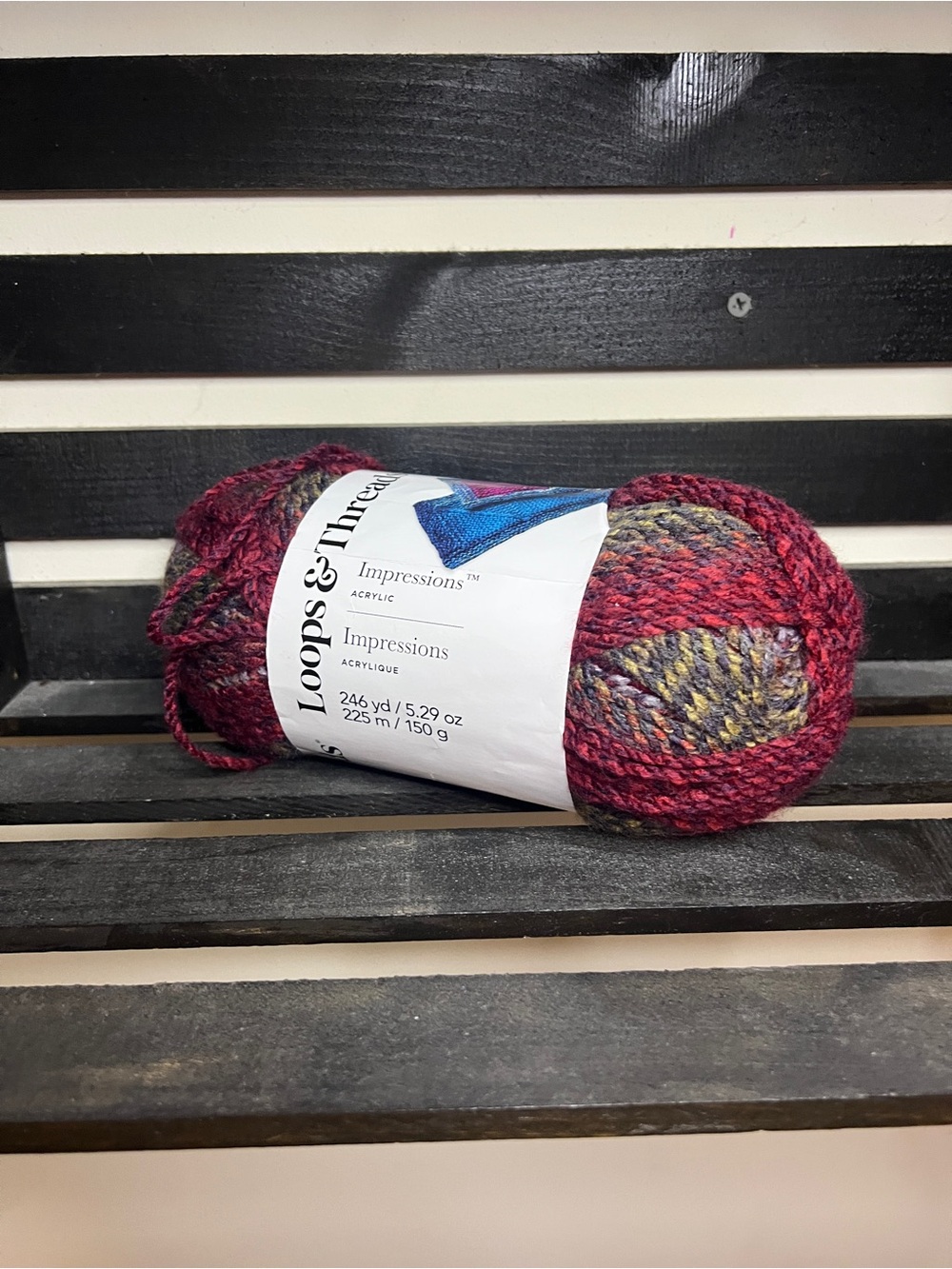 Loops & Threads Impressions Multicolor Acrylic Yarn - Tapestry